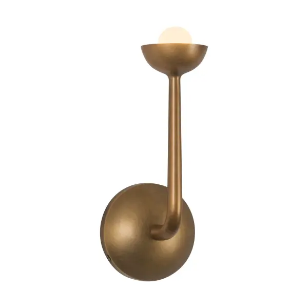 The Spade 3-Light Wall Sconce combines timeless antique iron styling with contemporary integrated LED technology. Its bold arched silhouette and luxe Antique White finish bring vintage charm to bathrooms, hallways, and bedrooms while delivering energy-efficient, maintenance-free illumination.