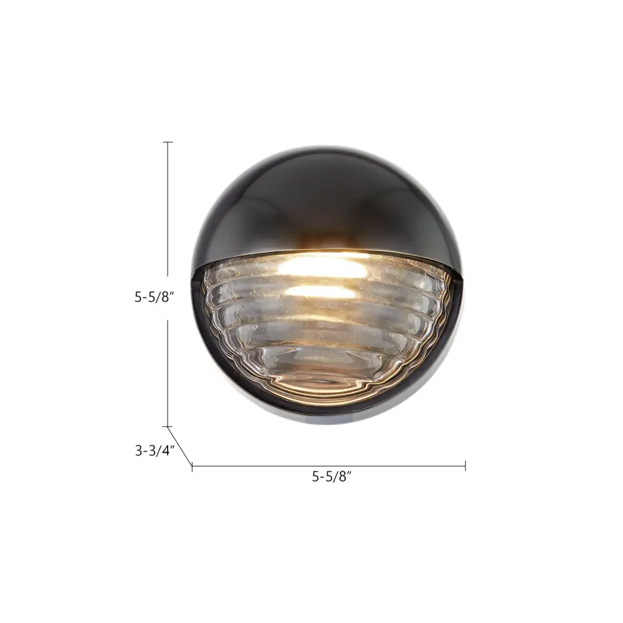 Elegant 1920s-Inspired Vanity Light with Luxe Ribbed Glass - Image 12