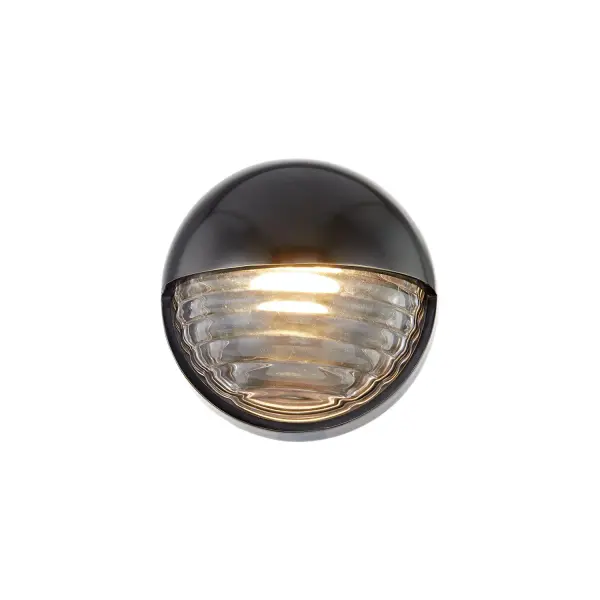 Elegant 1920s-Inspired Vanity Light with Luxe Ribbed Glass - Image 5