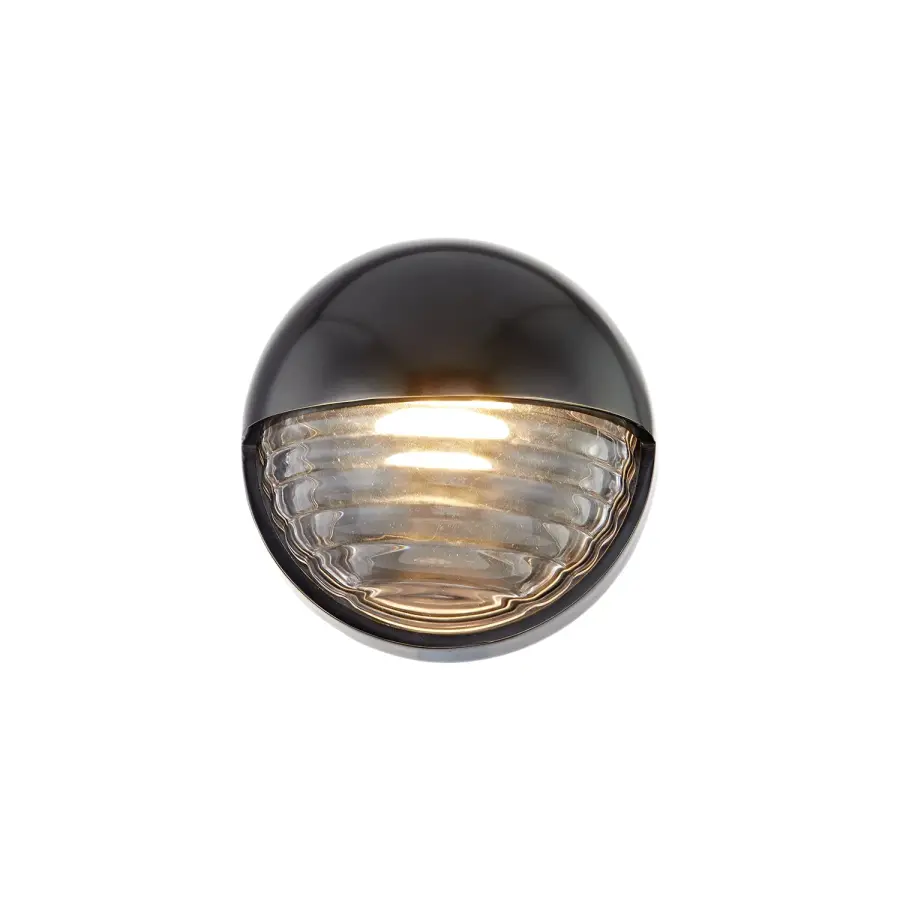 Elegant 1920s-Inspired Vanity Light with Luxe Ribbed Glass - Image 5