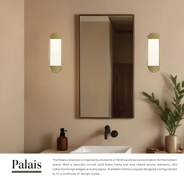 Elegant 1920s-Inspired Vanity Light with Modern LED Technology - Image 4