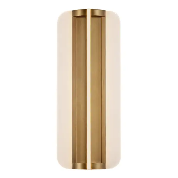 The Anders Collection blends vintage Art Deco inspiration with cutting-edge light guide technology, creating a unique transitional fixture. Perfect for bathrooms and powder rooms with its integrated LED and dimmable functionality.