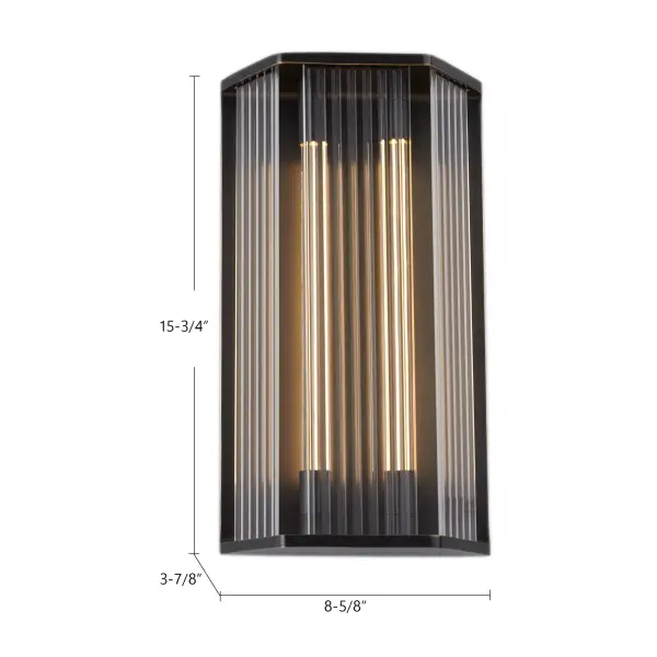 Modern Architectural Vanity Light with Integrated LED Filament Technology - Image 8