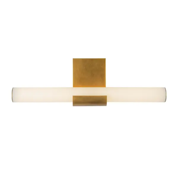 The Apollo vanity light combines celestial elegance with practical functionality, featuring opulent milk glass shades and urban bronze accents. Its integrated 3000K LED provides warm, ample illumination perfect for bathrooms and bedside areas.