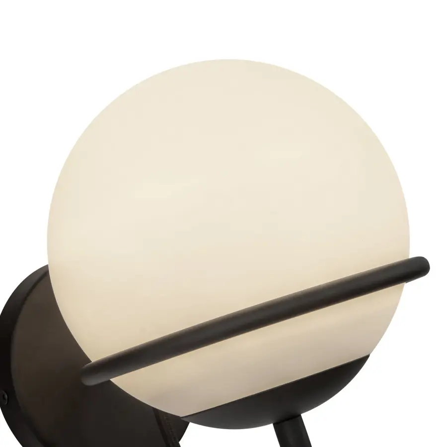 Whimsical Mid-Century Design with Floating Opal Orbs - Image 12