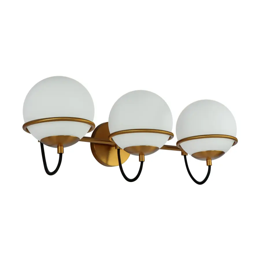 Whimsical Mid-Century Design with Floating Opal Orbs - Image 11
