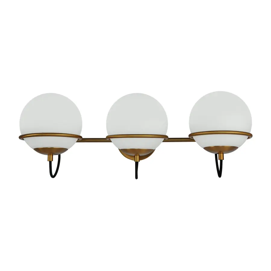 Whimsical Mid-Century Design with Floating Opal Orbs - Image 13