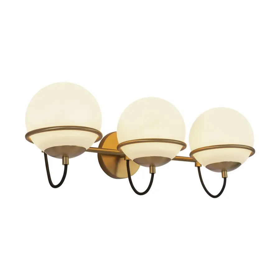 Whimsical Mid-Century Design with Floating Opal Orbs - Image 10