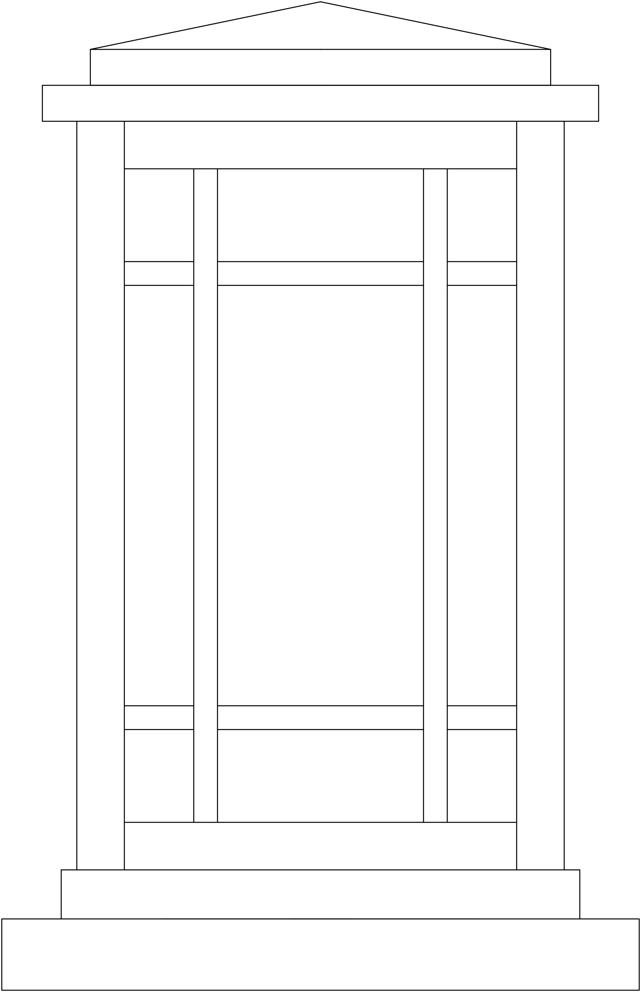 6" Avenue Column Mount