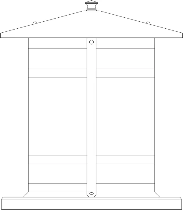 11" berkeley long body column mount