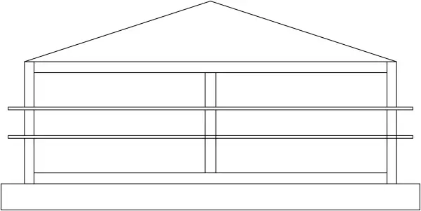 15" bexley column mount