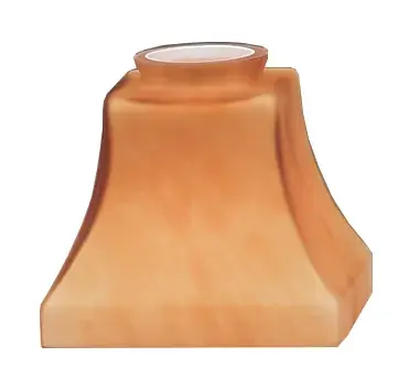 This 2.25" art glass shade features warm mustard tones in handcrafted glass, designed specifically for the Ruskin collection. The compact size makes it ideal for accent lighting and smaller fixtures.