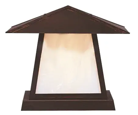 12" carmel column mount with t-bar overlay