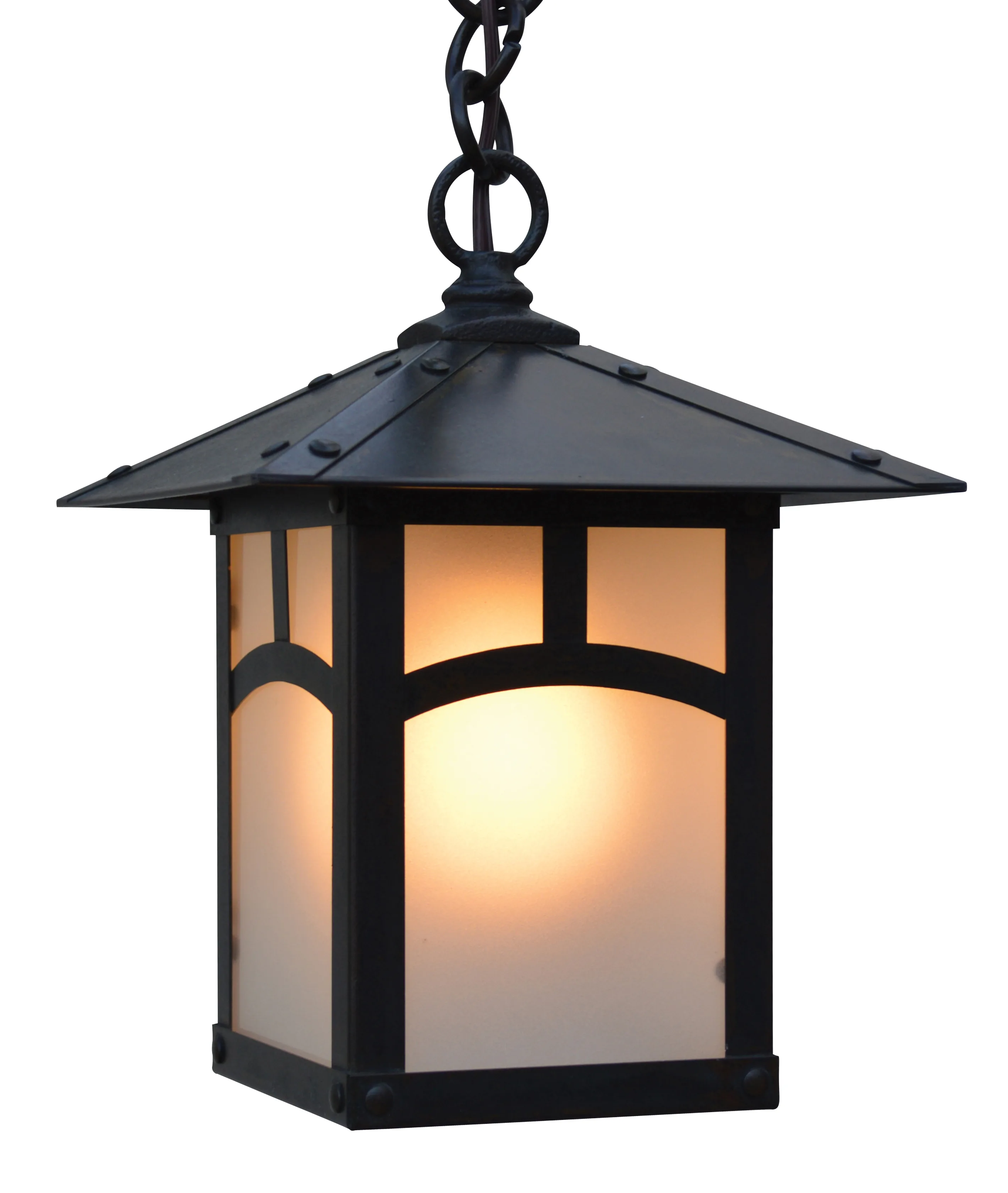 Evergreen 7" Pendant with Arch Overlay