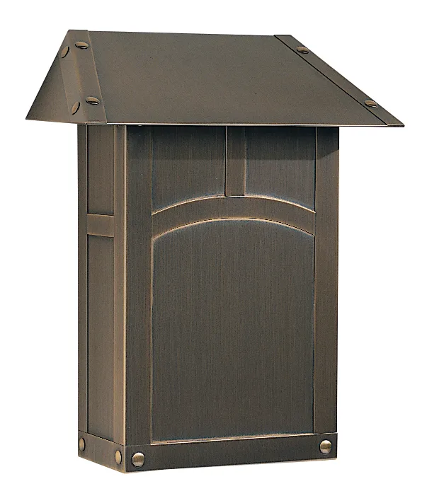 Evergreen Vertical Mailbox