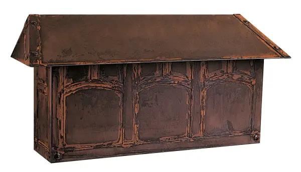 evergreen mail box - horizontal