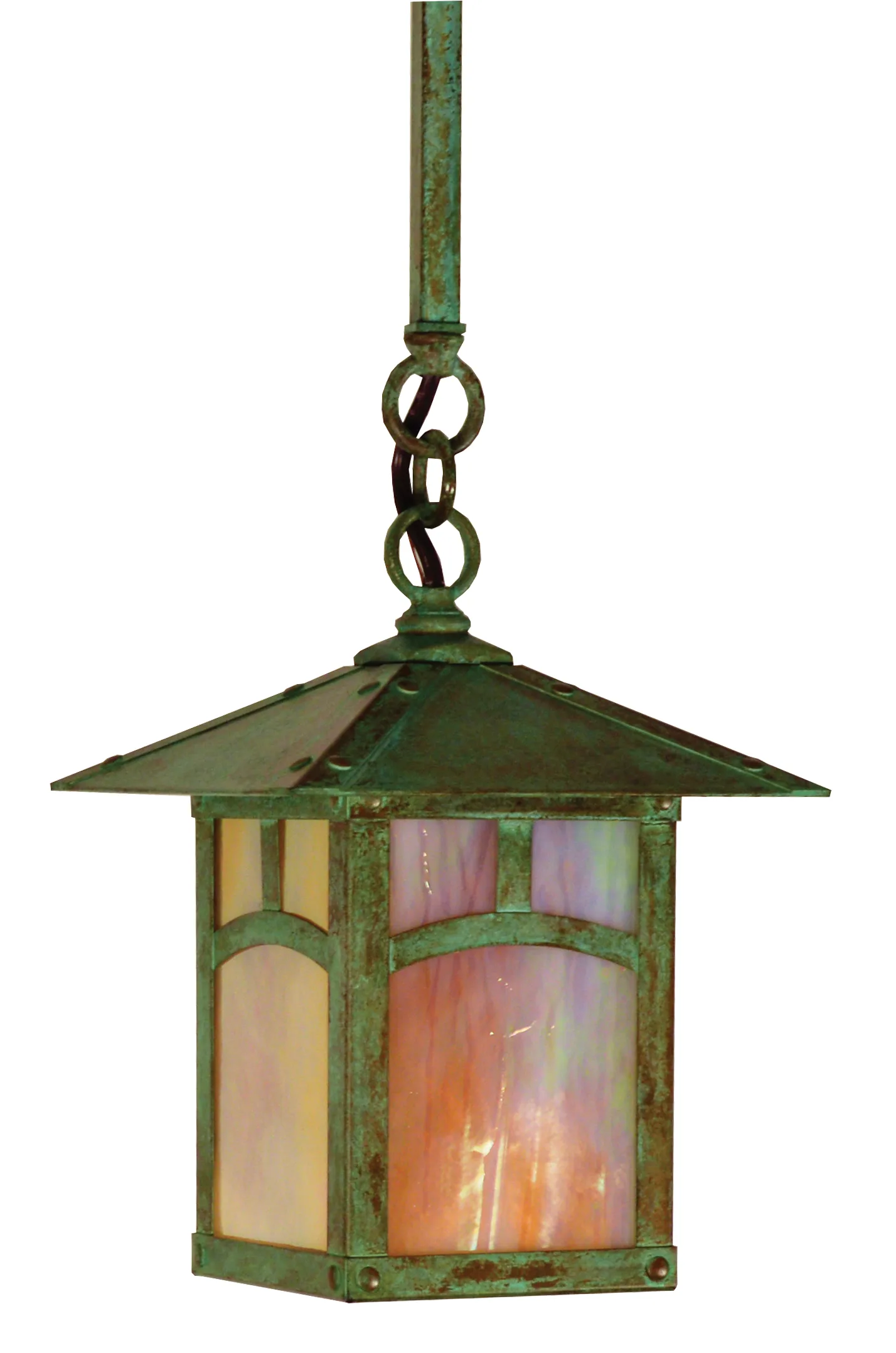 Evergreen 7" Pendant with Arch Overlay