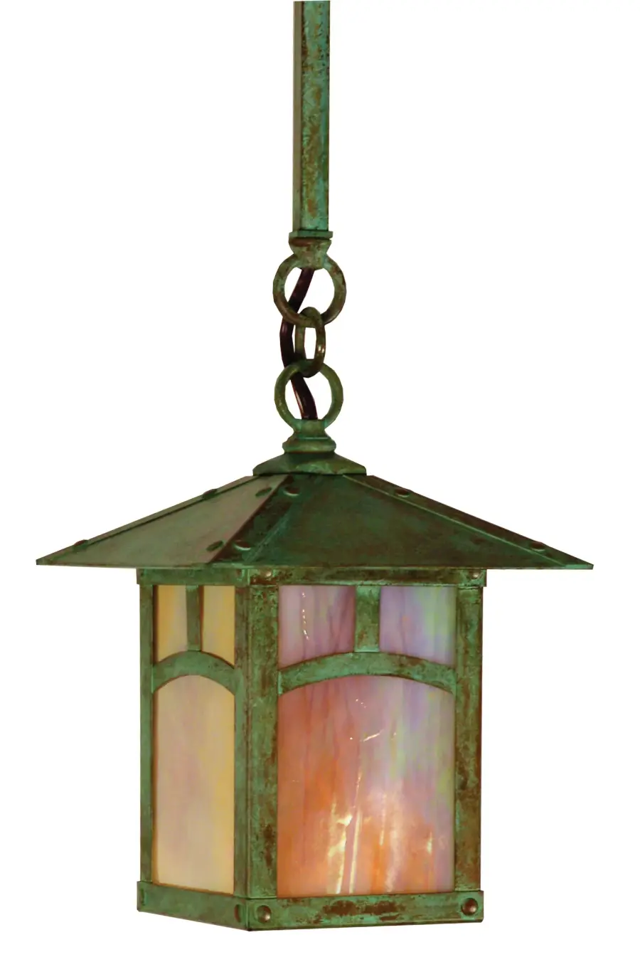 Evergreen 7" Pendant with Arch Overlay