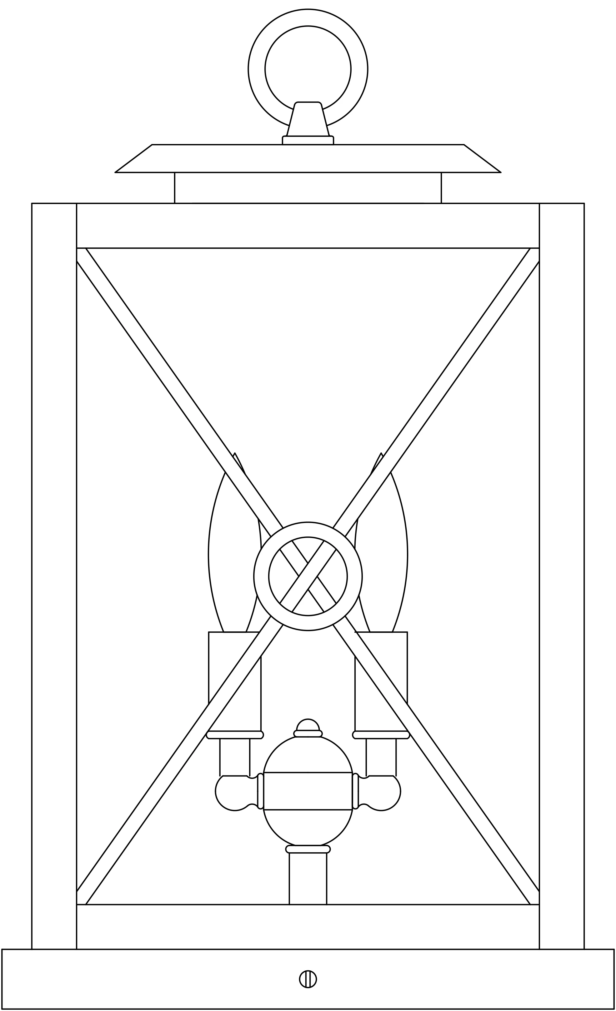 9" Exeter Column Mount