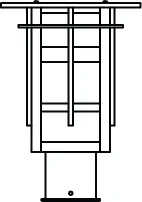 8" Finsbury Post Mount