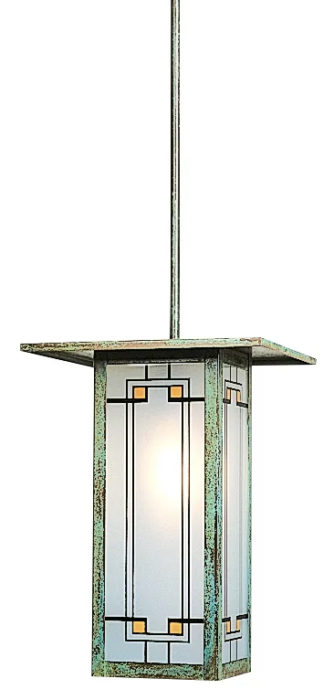9" Franklin Long Body Stem Hung Pendant
