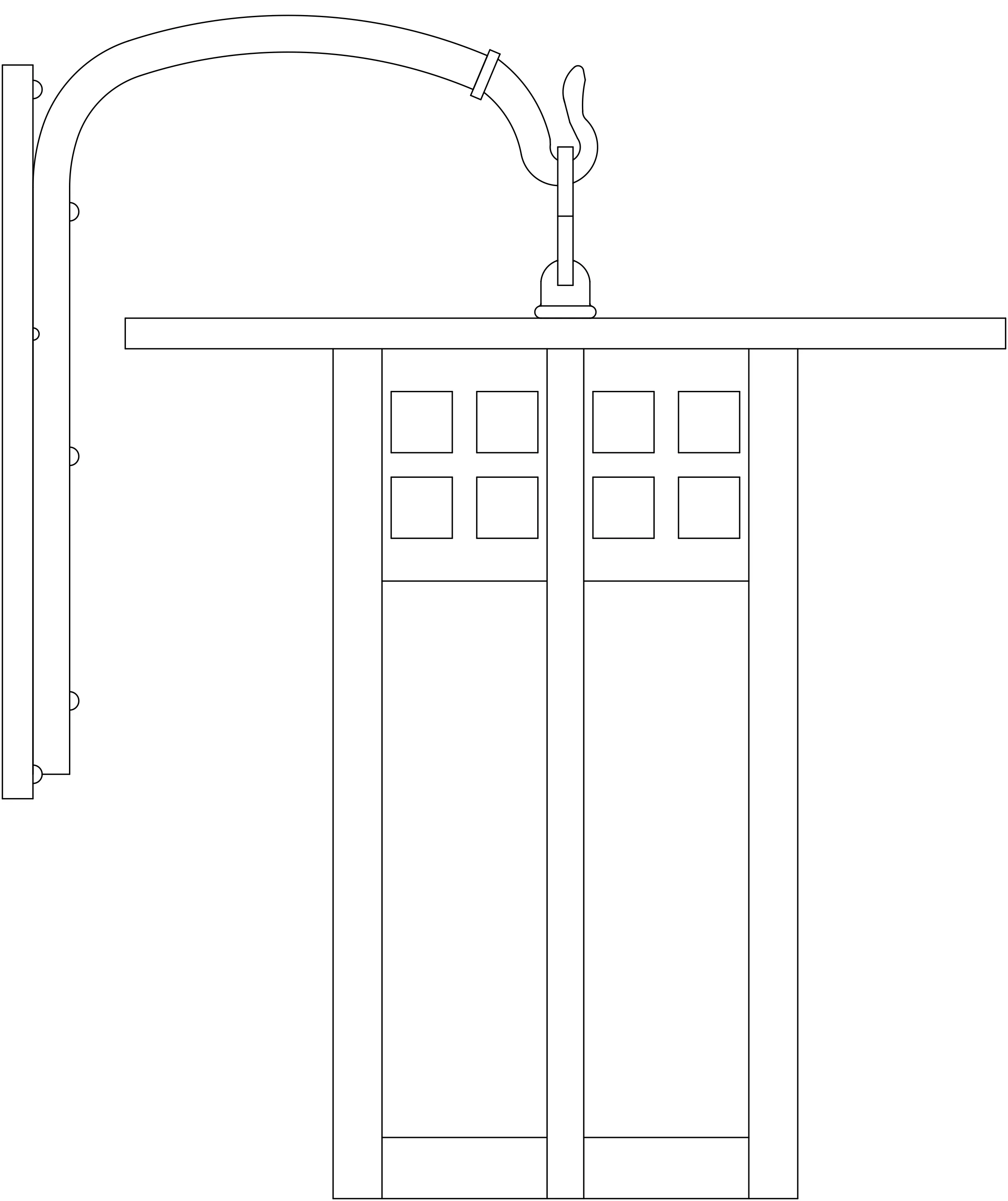 18" Glasgow Wall Mount
