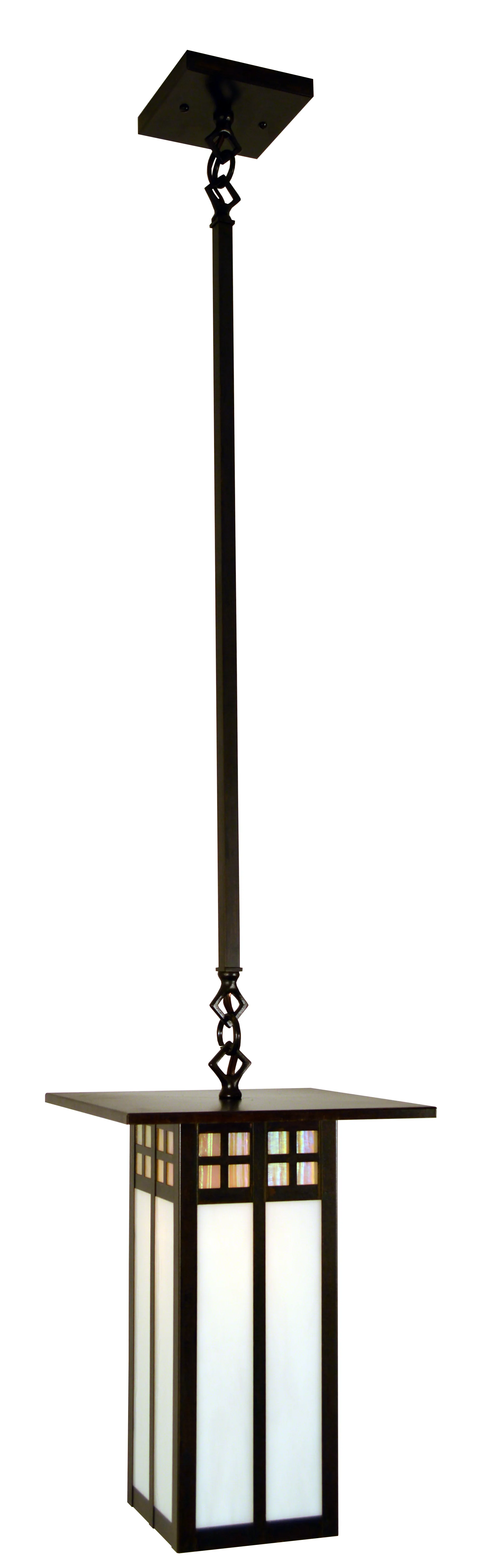 9" Glasgow Long Body Stem Mount Pendant