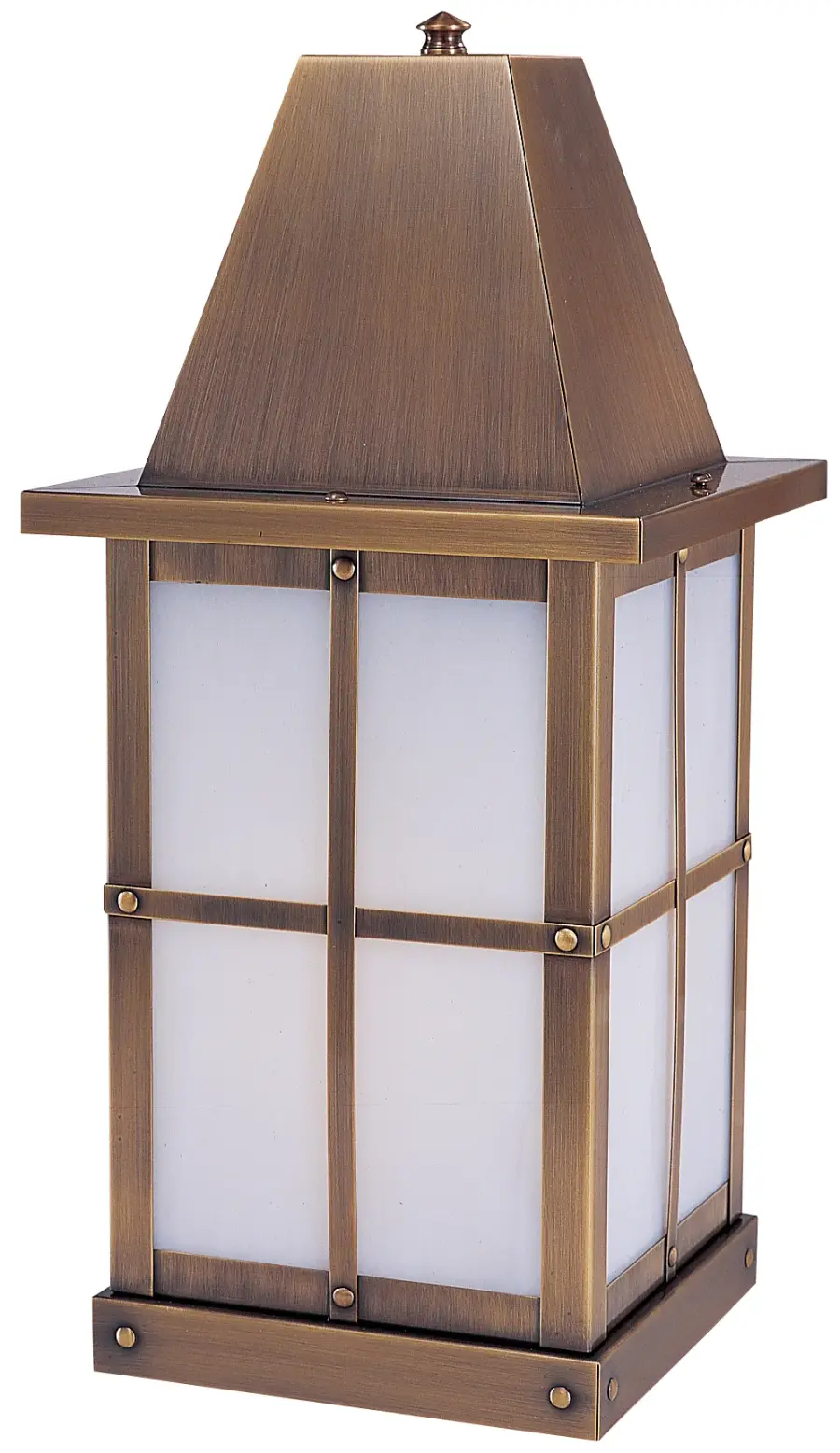 Hartford 8" Column Mount Outdoor Light