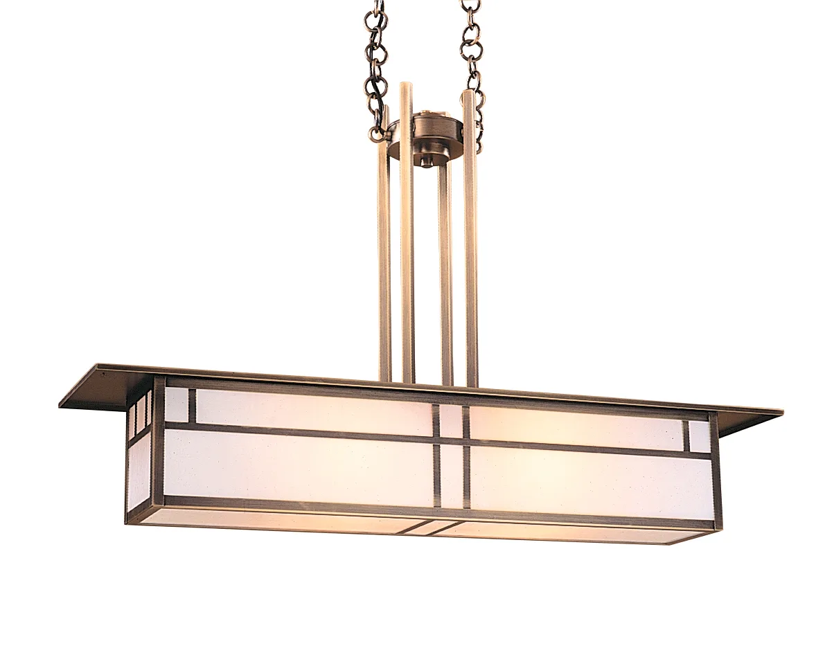 35" Huntington Mini-Island Pendant Without Overlay (Empty)