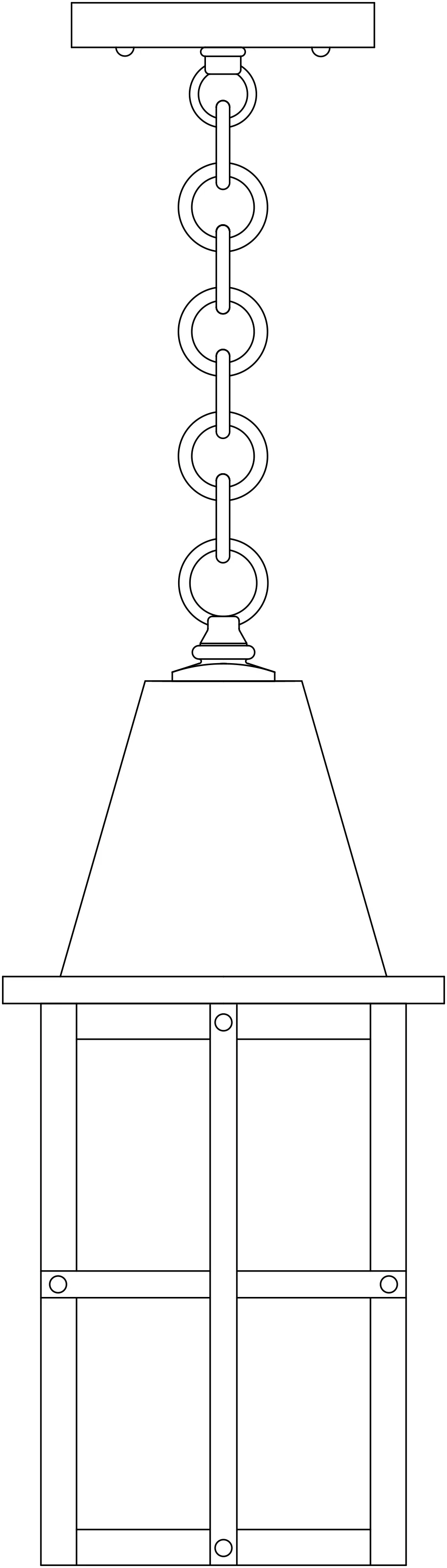 6" Hartford  Pendant