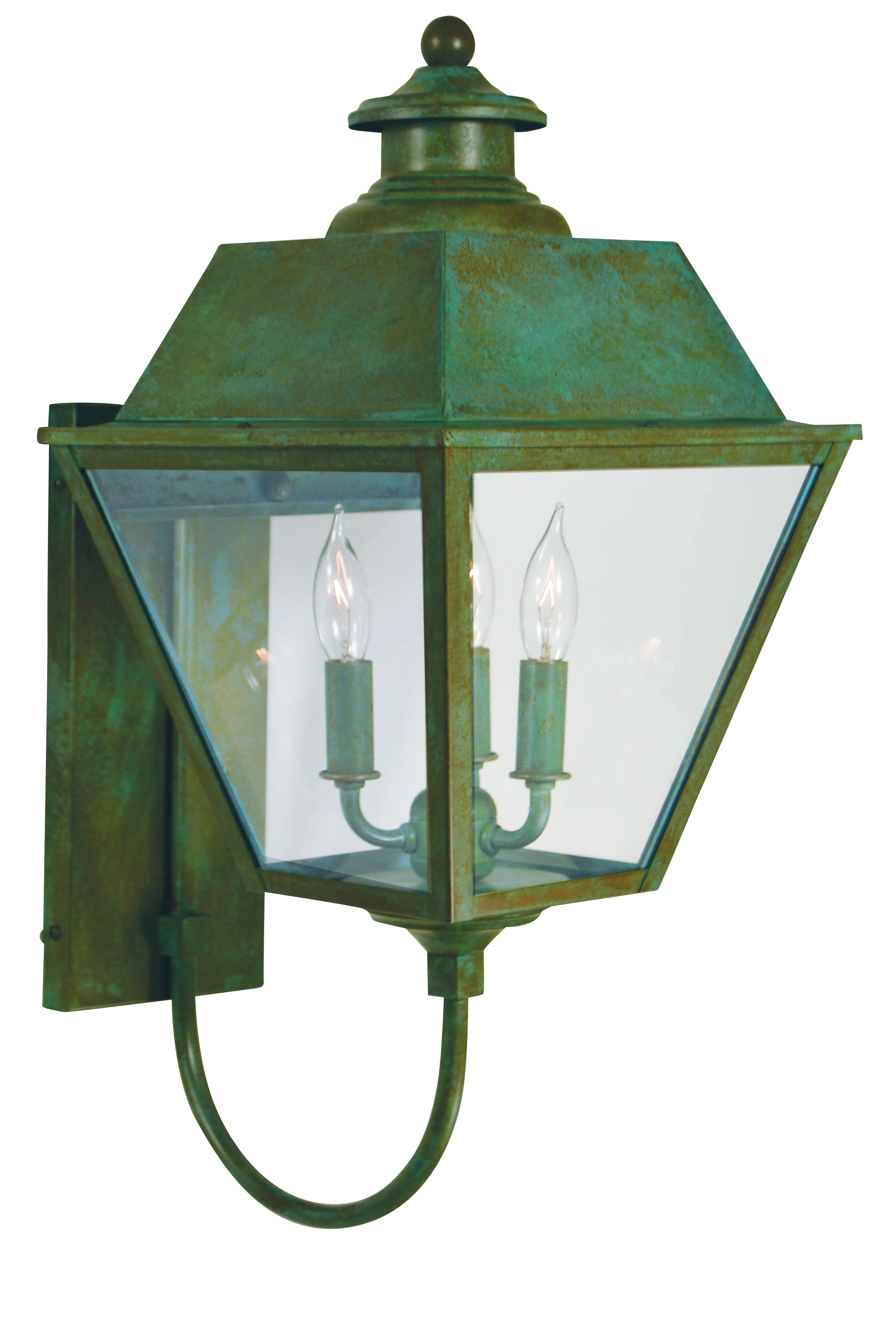 10" Inverness Wall Mount With Metal Roof