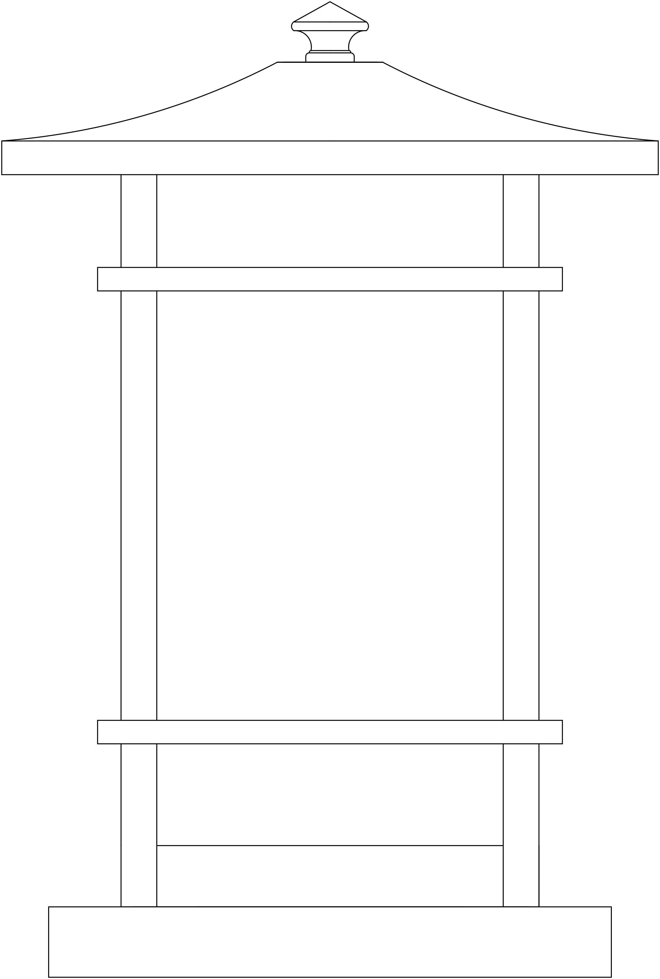 7" Katsura Column Mount With Toshi Overlay