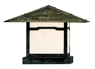 12" Monterey Column Mount With Cloud Lift Overlay