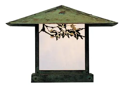 17" monterey column mount with t-bar overlay