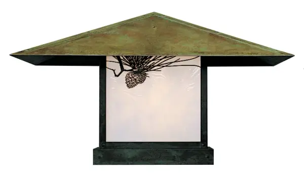 30" monterey column mount with t-bar overlay