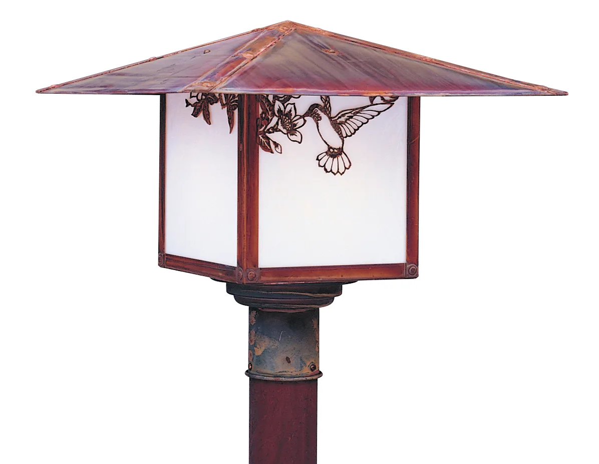 17" Monterey Post Mount With T-Bar Overlay