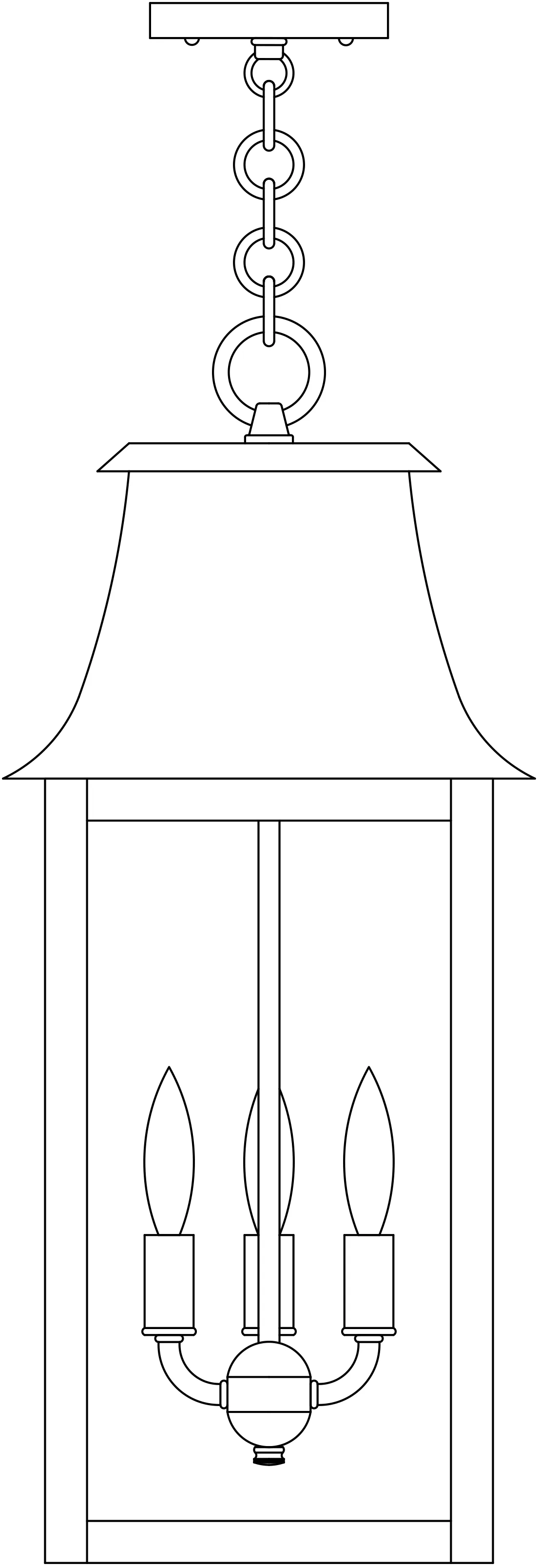 10" Orpington Pendant