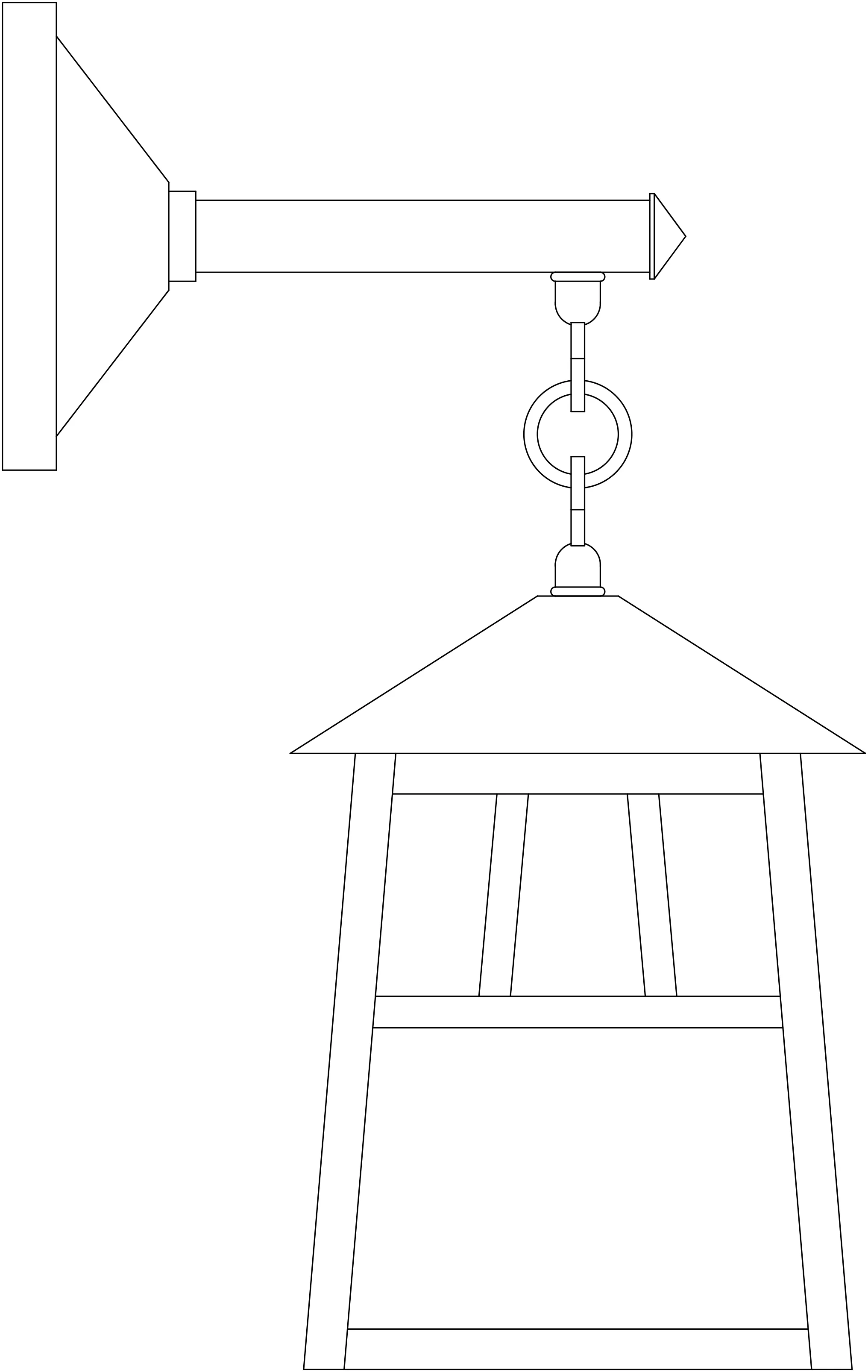 8" Raymond Wall Mount