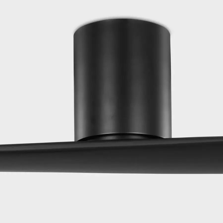 Plank Smart 60" Hugger Ceiling Fan in Midnight Black - Image 3