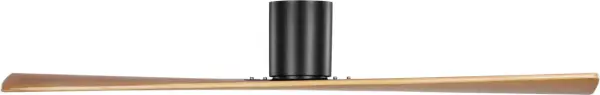 Plank Smart 60" Hugger Ceiling Fan in Midnight Black - Image 3