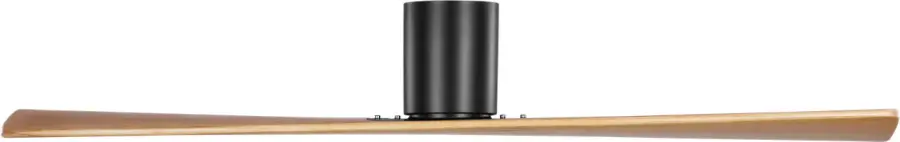 Plank Smart 60" Hugger Ceiling Fan in Midnight Black - Image 3