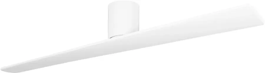 Plank Smart 60" Hugger Ceiling Fan in Matte White - Image 1
