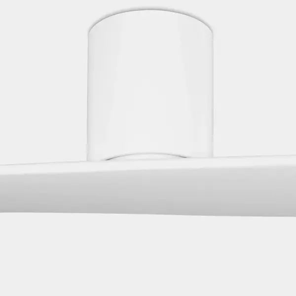 Plank Smart 60" Hugger Ceiling Fan in Matte White - Image 3