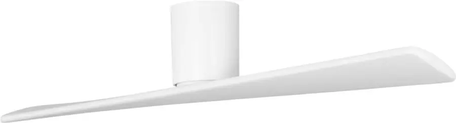 Plank Smart 52" Hugger Ceiling Fan in Matte White - Image 1