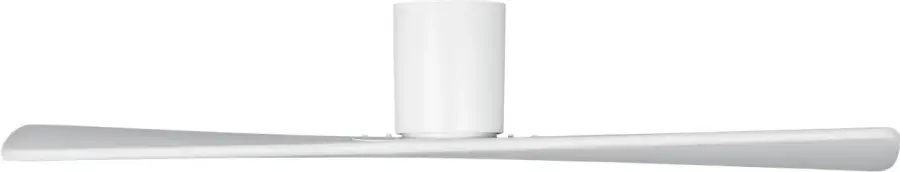 Plank Smart 52" Hugger Ceiling Fan in Matte White - Image 2