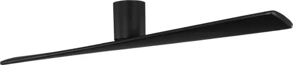 Peter Bristol's Plank Smart 72" redefines ceiling fan design with its innovative single twisted balsawood plank blade. The minimalist aesthetic, flush-mount profile, and app-controlled smart features make it ideal for modern spaces with standard ceiling heights.