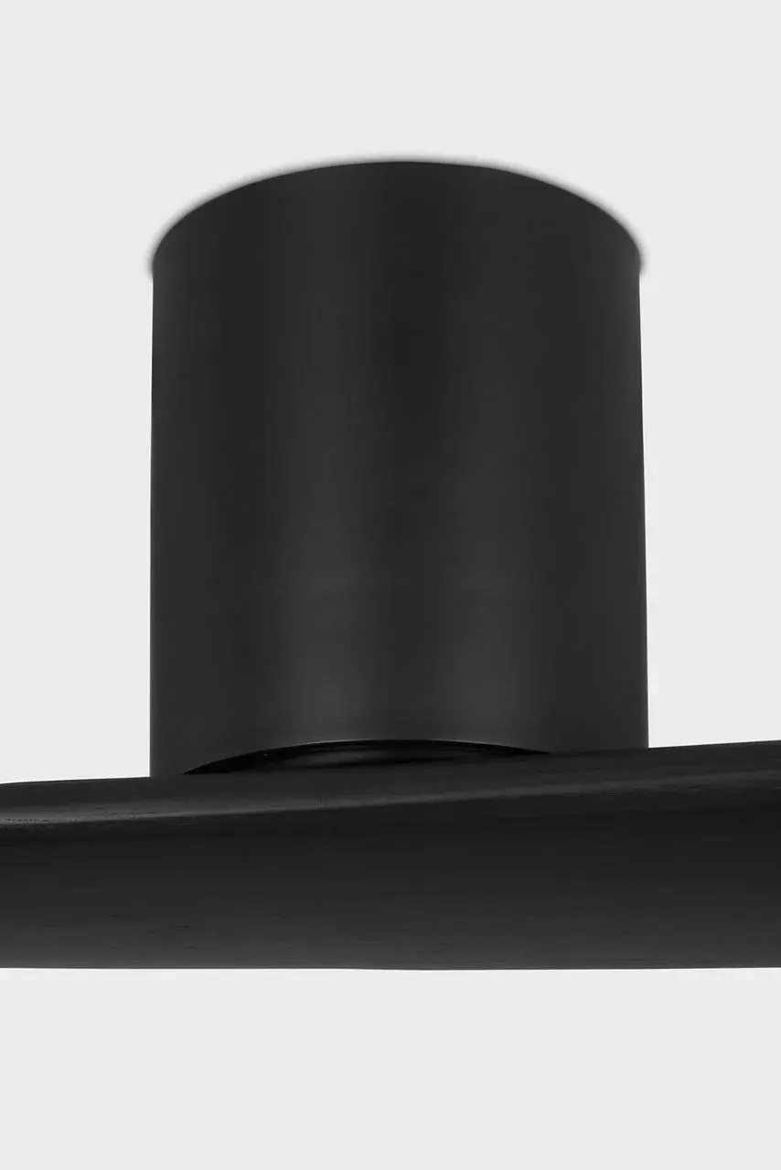 Plank Smart 72" Hugger Ceiling Fan with Light Kit - Image 3