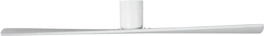 Plank Smart 72" Hugger Ceiling Fan in Matte White - Image 2