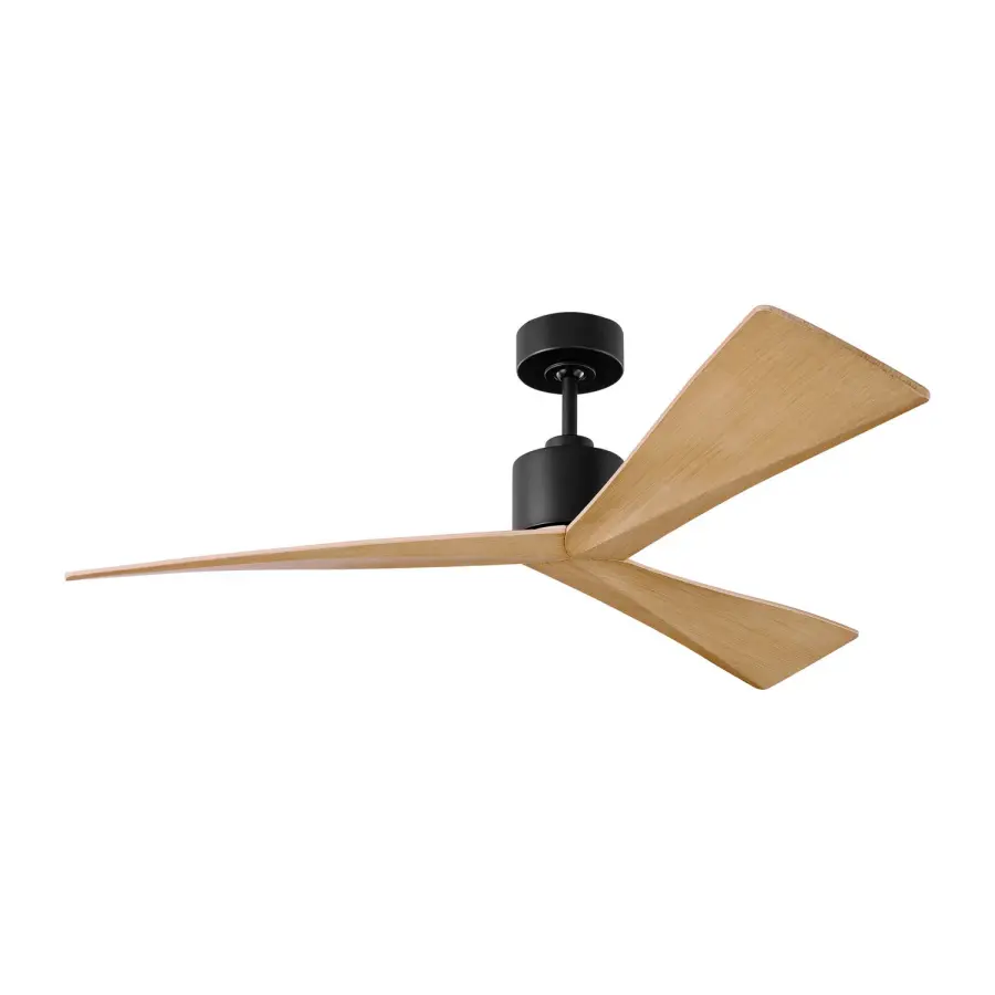 Adler 52" Ceiling Fan in Midnight Black
