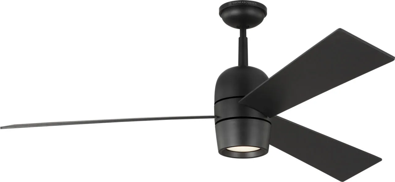 Alba 60" Ceiling Fan in Midnight Black
